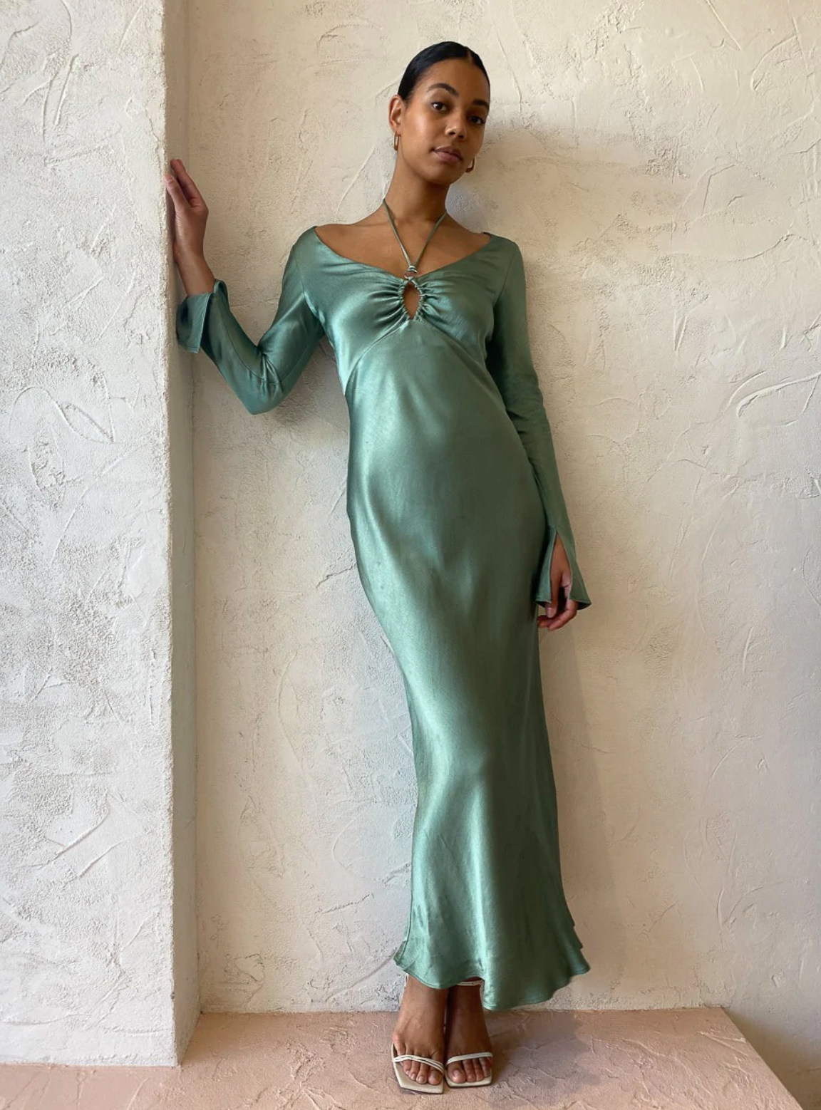 Malyka Long Sleeve Maxi Dress