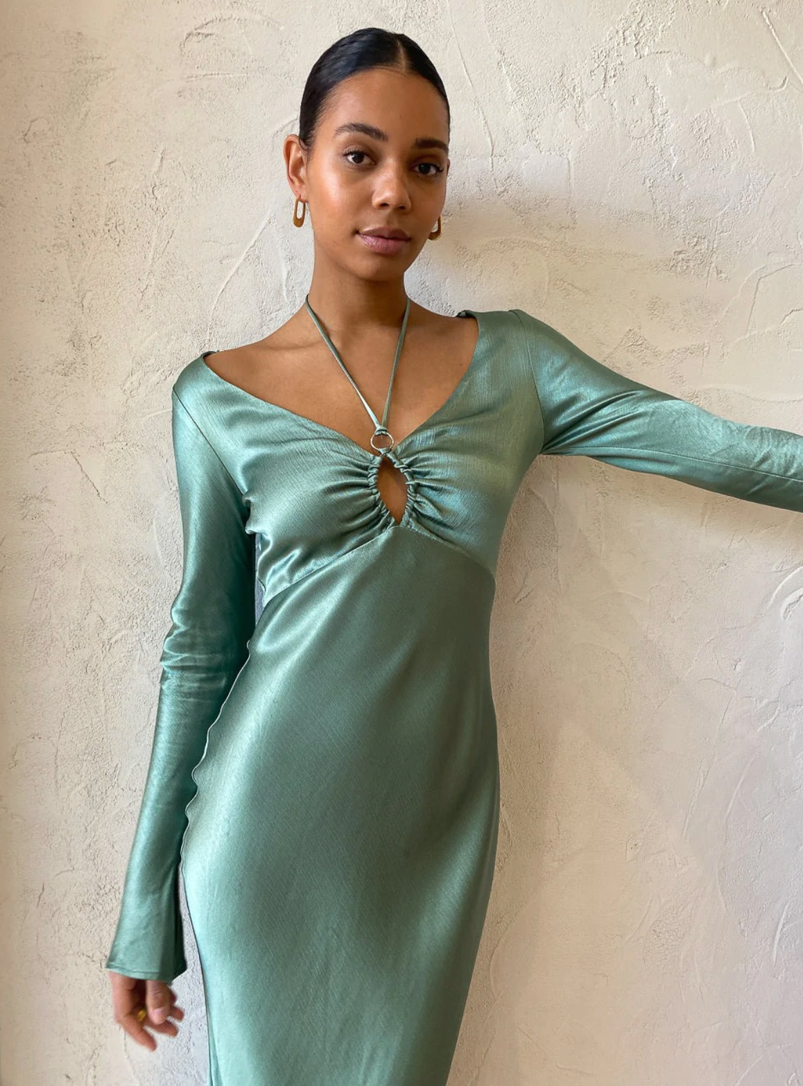 Malyka Long Sleeve Maxi Dress