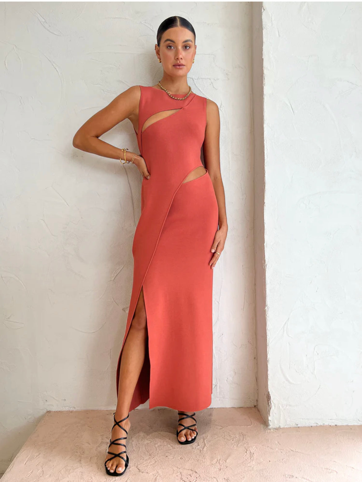 Celena draped midi cheap dress sir the label