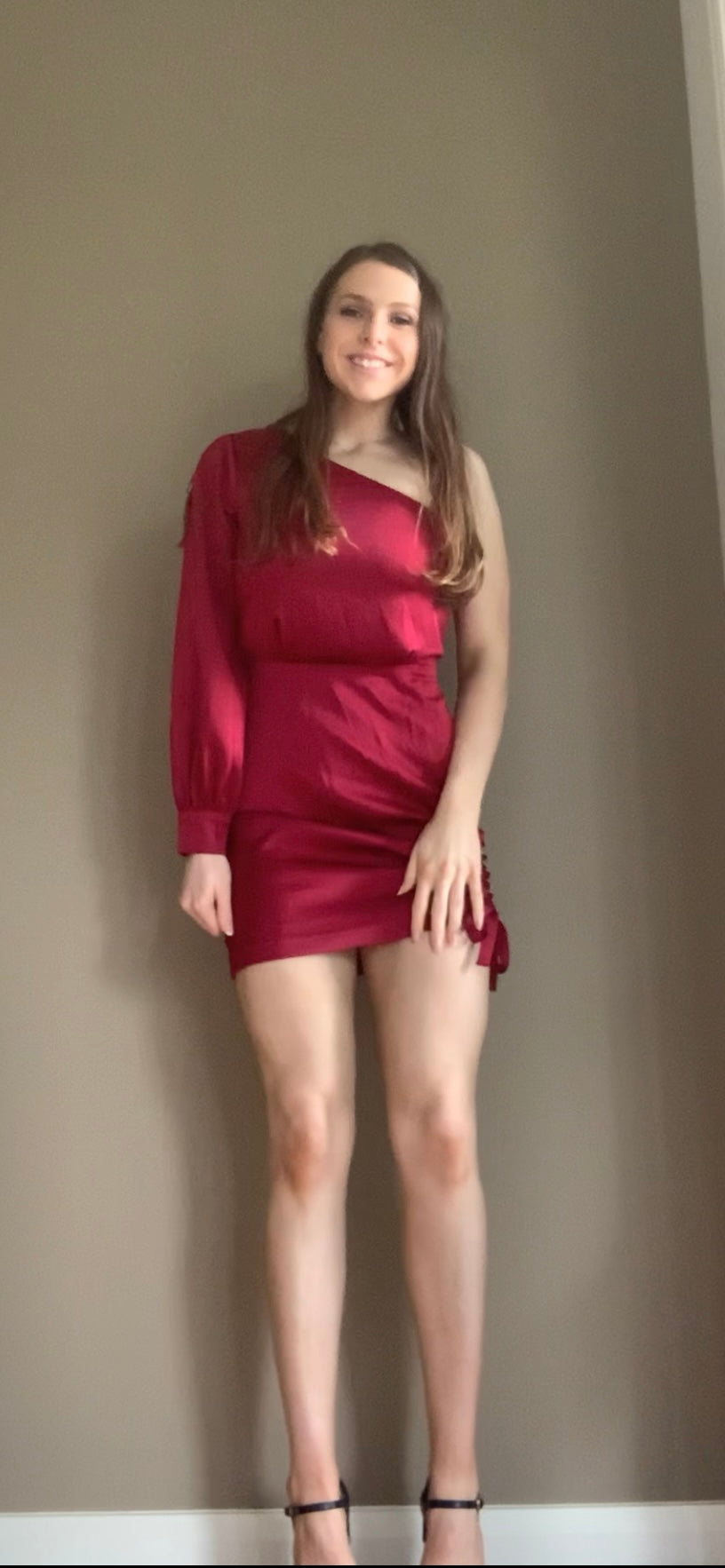 Kookai red 2024 vangeline dress