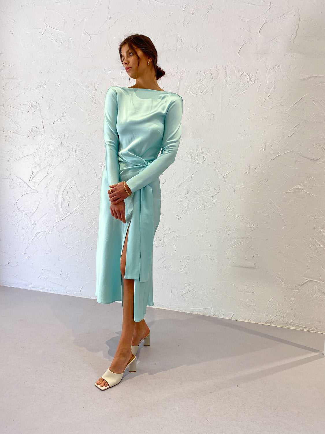 Agatha Long Sleeve Midi Dress