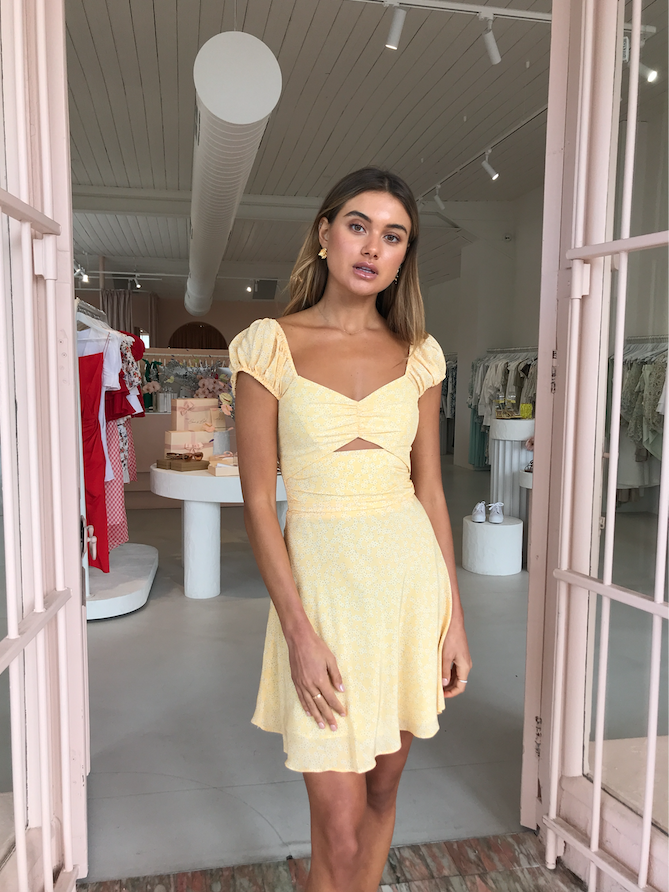 Butter Daisy Mini Dress