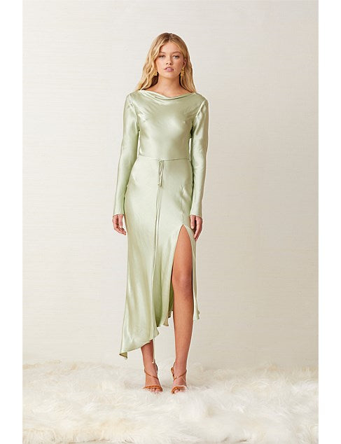 Bec and bridge long sleeve silk dress sale