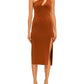 Emerald Avenue Asym Midi Dress