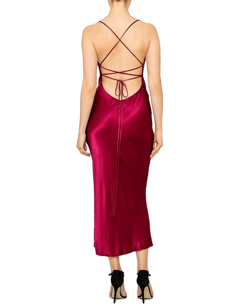 Kaia Cowl Midi Dress